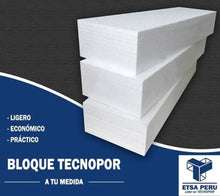 Cargar imagen en el visor de la galería, TECNOPOR PLASTOTIRAS
